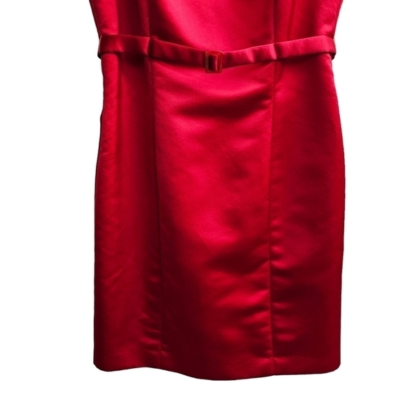 Isabel Ardee Vintage Classic Red Dress, Made in USA, Size Medium - Picture 3 of 11